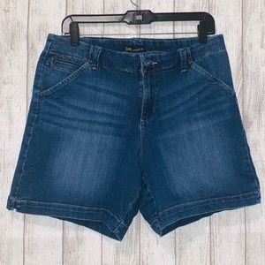 LEE Straight Fit Blue Shorts